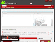 Tablet Screenshot of etalkindia.com
